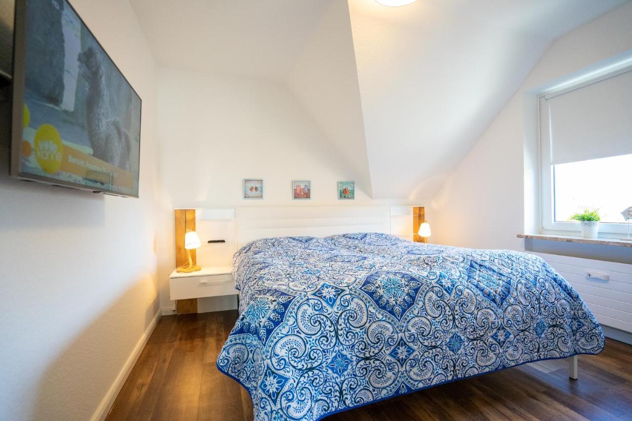 Residenz Rosengarten Wohnung Meerjungfrau 2 บือซุม ภายนอก รูปภาพ