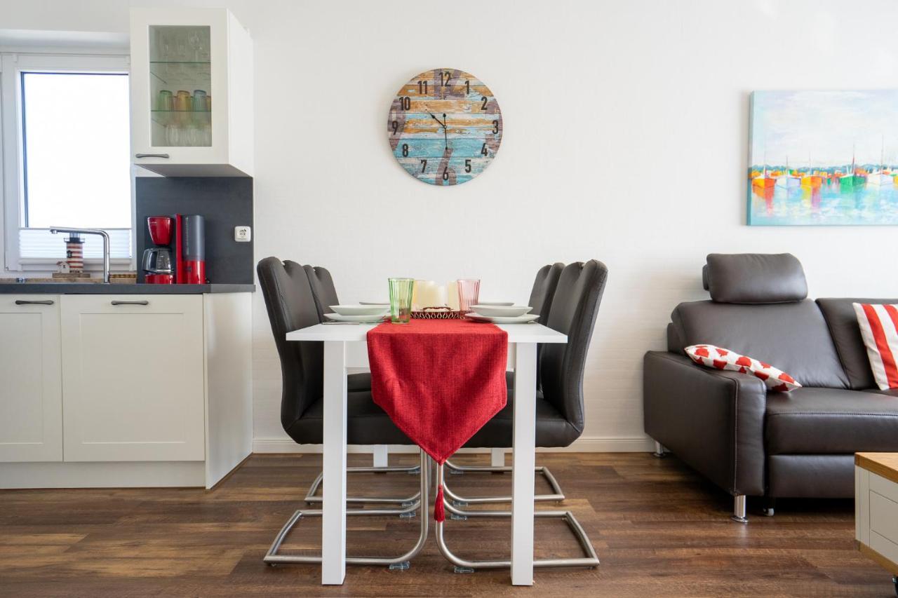 Residenz Rosengarten Wohnung Meerjungfrau 2 บือซุม ภายนอก รูปภาพ